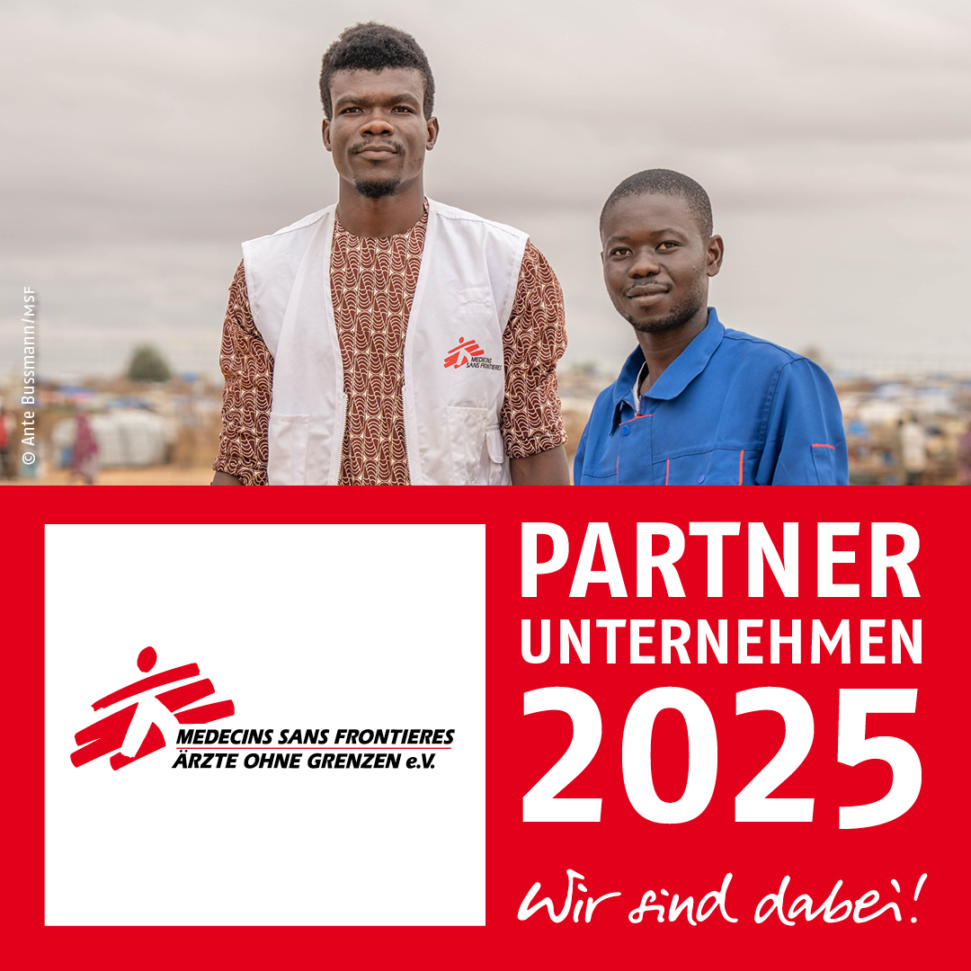ÄRZTE OHNE GRENZEN - Partnerunternehmen 2025